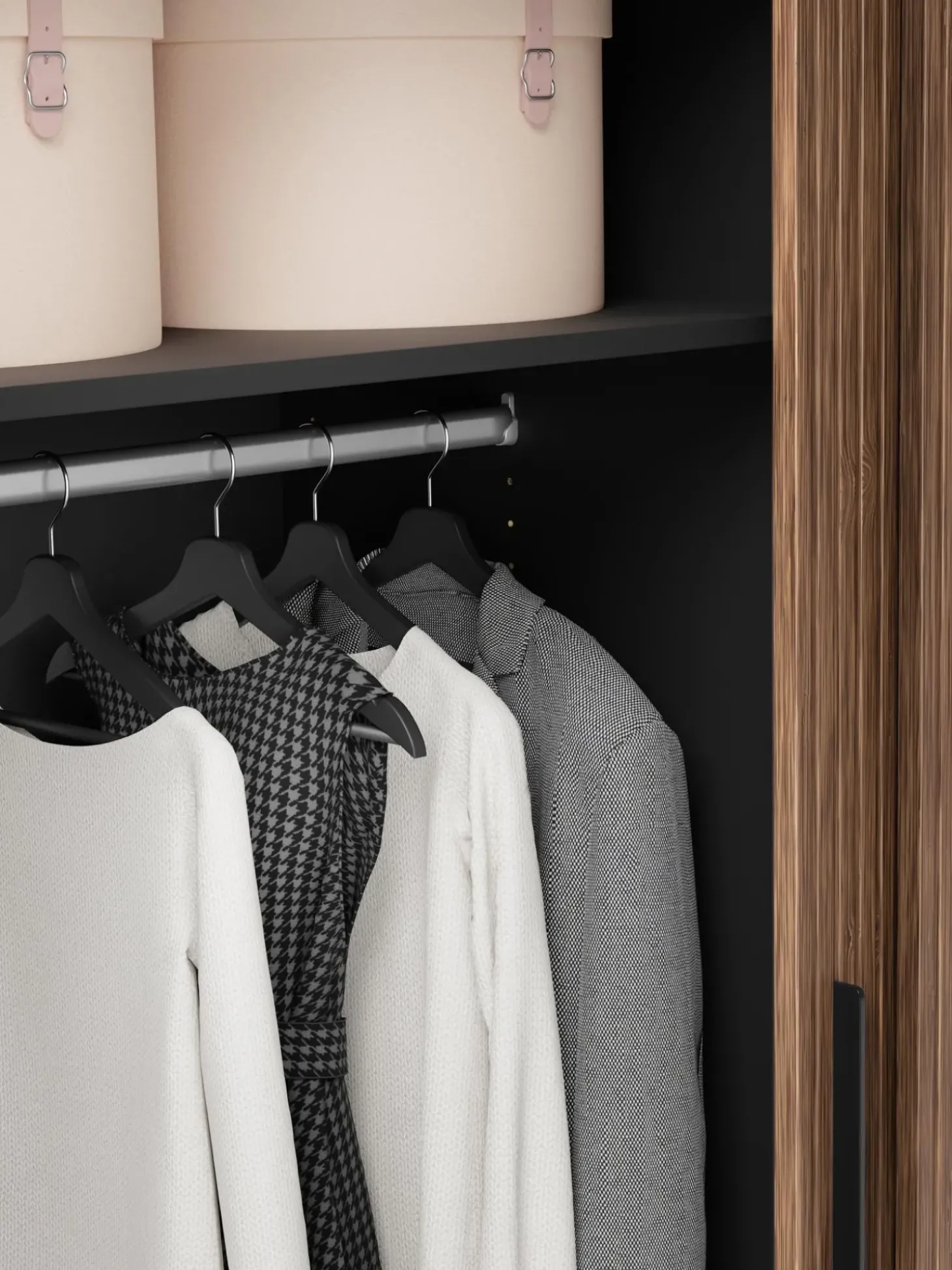 Armario Modular Simone, 3 Puertas Correderas (300 Cm), Diferentes Variantes