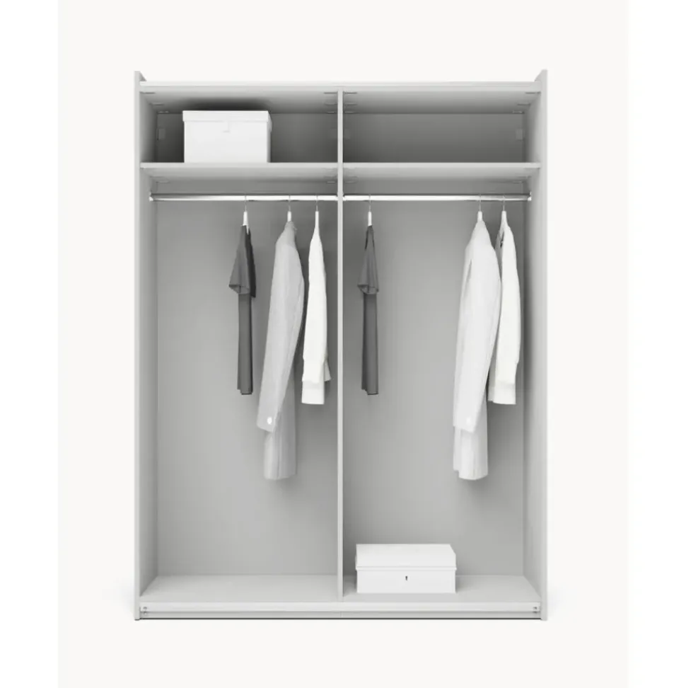 Armario Modular Simone, 2 Puertas Correderas (150 Cm), Diferentes Variantes