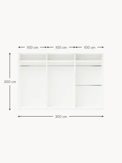 Armario Modular Simone, 6 Puertas (300 Cm), Diferentes Variantes