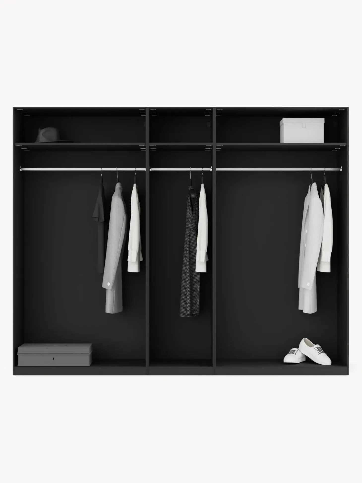 Armario Modular Simone, 5 Puertas (250 Cm), Diferentes Variantes