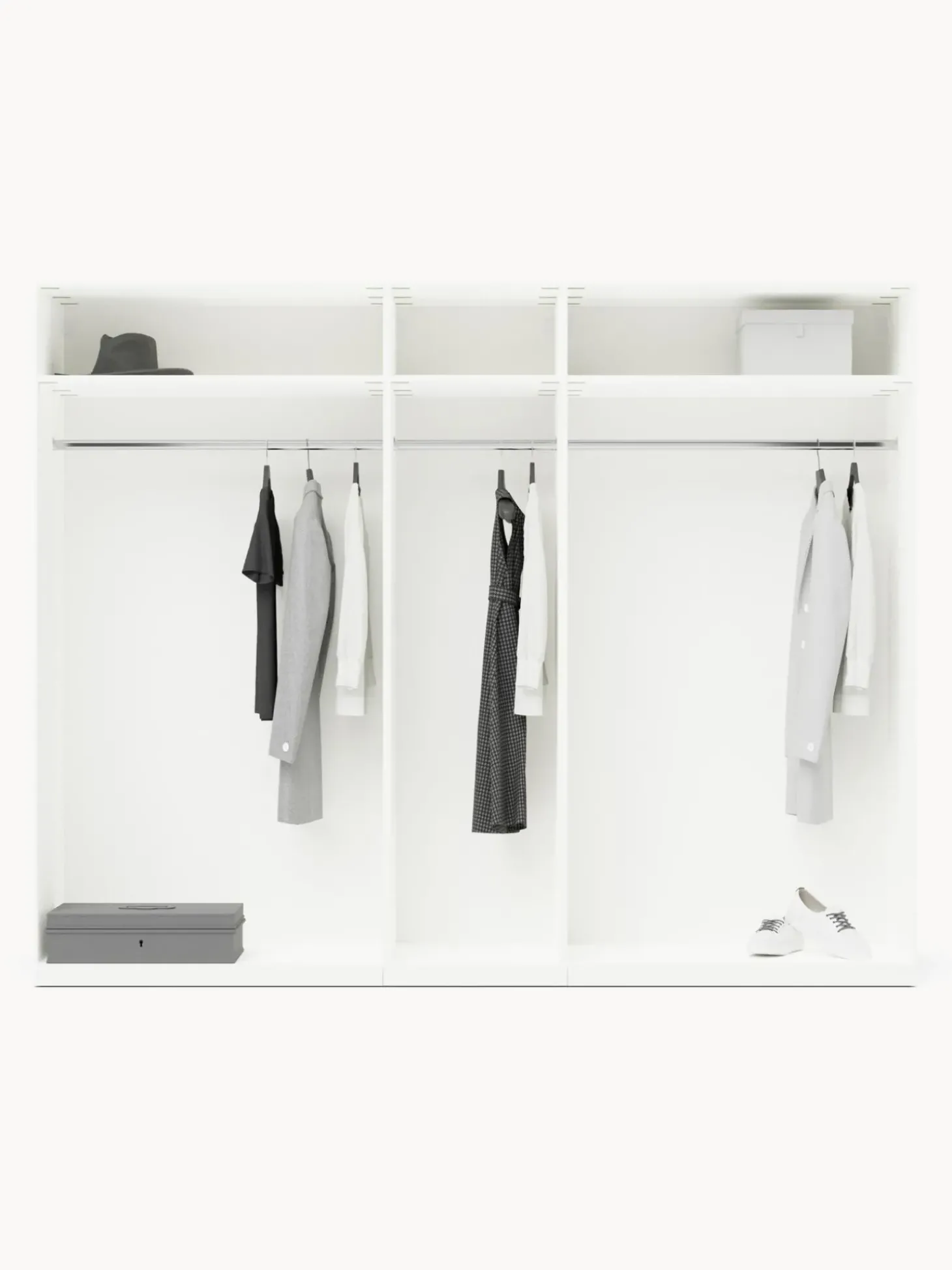 Armario Modular Simone, 5 Puertas (250 Cm), Diferentes Variantes