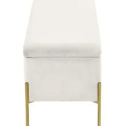 Banco Almacenaje Y Baul De Terciopelo Harper