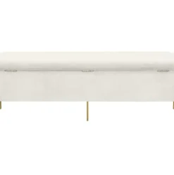 Banco Almacenaje Y Baul De Terciopelo Harper