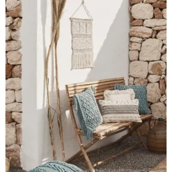 Banco De Bambu Para Jardin Mandisa