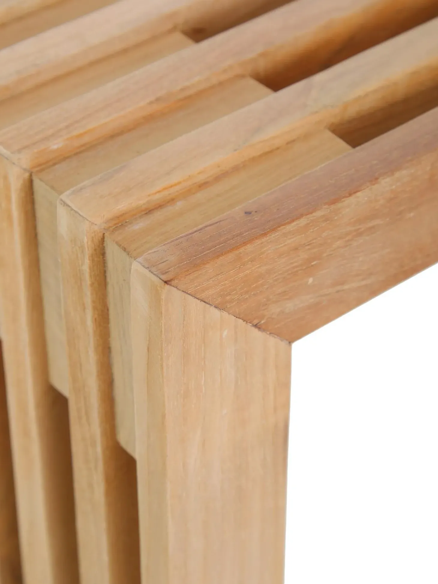 Banco De Madea De Bambu Rib