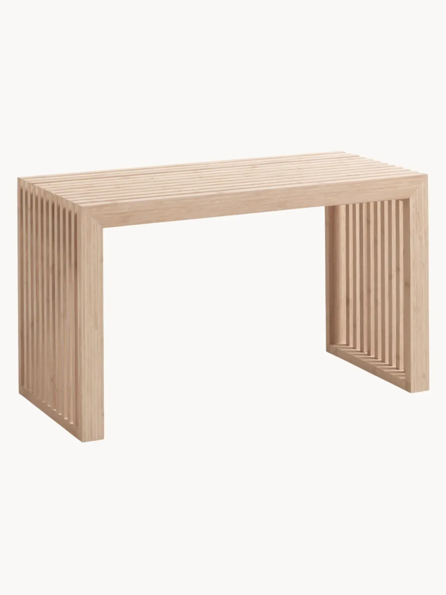 Banco De Madea De Bambu Rib