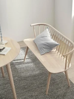 Banco De Madera De Caucho Jolina