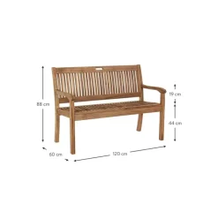 Banco De Madera Para Exterior Noemi