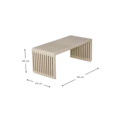 Banco De Madera Sungkai Bancu