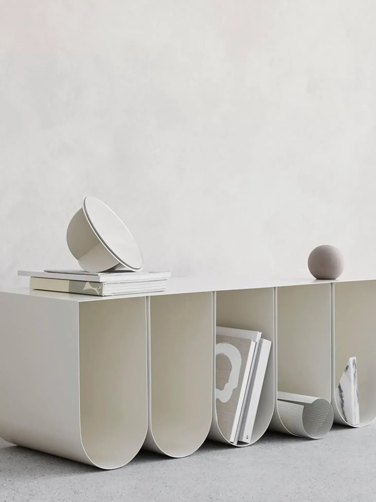 Banco De Metal Curved