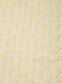 Banco Madera Con Tejido Vienes Franz