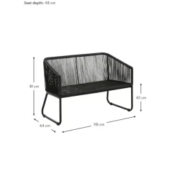 Banco Para Exterior De Plastico Moa