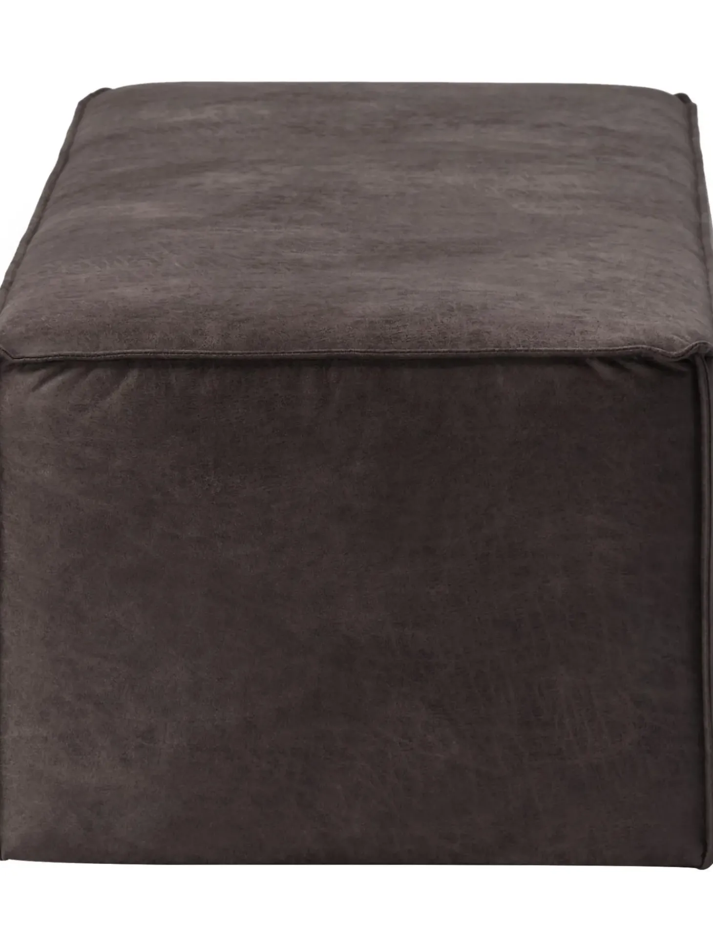 Banco Tapizado En Cuero Reciclado Sanja