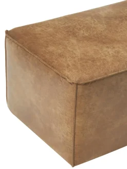 Banco Tapizado En Cuero Reciclado Sanja