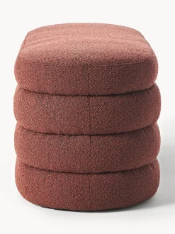 Banco Tapizado En Tejido Boucle Alto