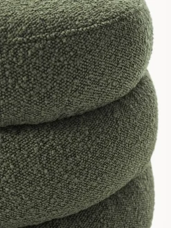 Banco Tapizado En Tejido Boucle Alto