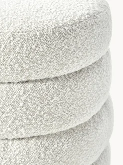 Banco Tapizado En Tejido Boucle Alto