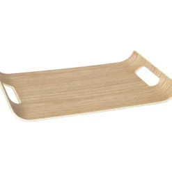 Bandeja Decorativa De Madera Wilo, 36 Cm