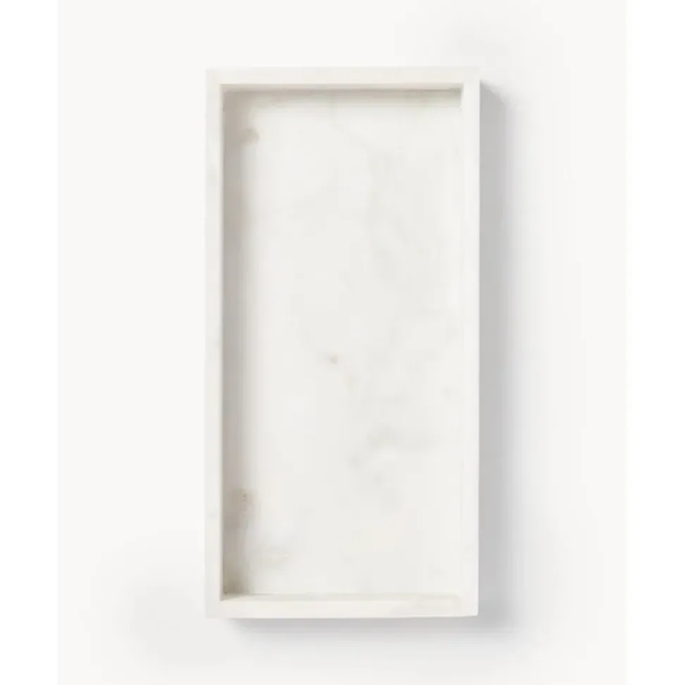 Bandeja Decorativa Pequena De Marmol Venice