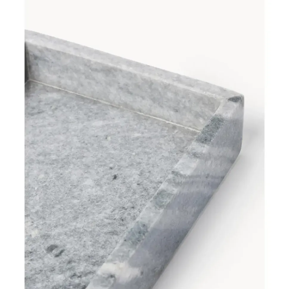 Bandeja Decorativa Pequena De Marmol Venice