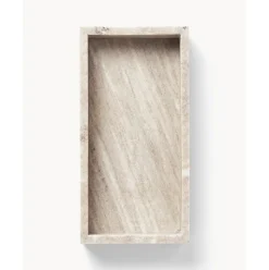 Bandeja Decorativa Pequena De Marmol Venice