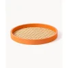 Bandeja Redonda Con Tejido Vienes Carina