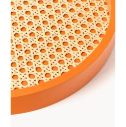 Bandeja Redonda Con Tejido Vienes Carina