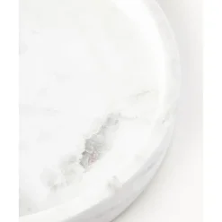 Bandeja Redonda Decorativa De Marmol Venice