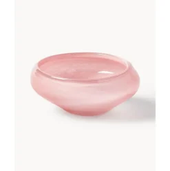 Bol Decorativo Artesanal De Vidrio Ashley