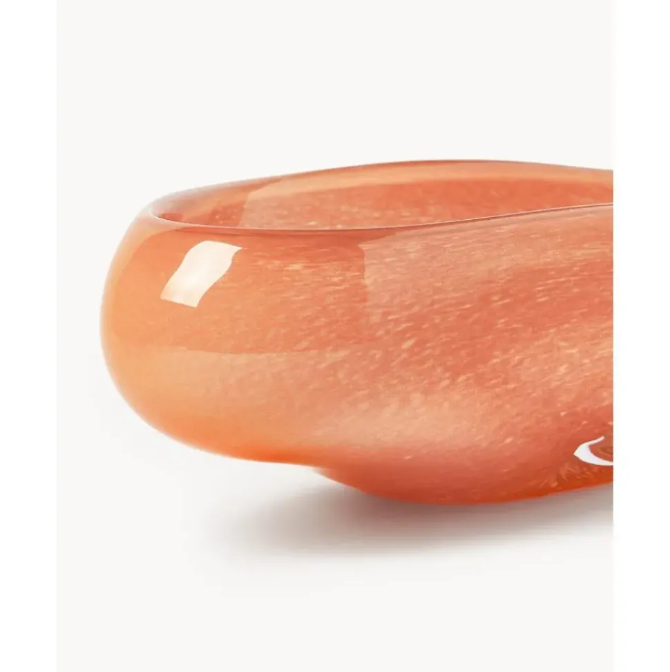 Bol Decorativo Artesanal De Vidrio Ashley