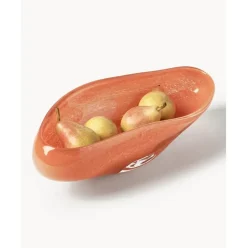 Bol Decorativo Artesanal De Vidrio Ashley