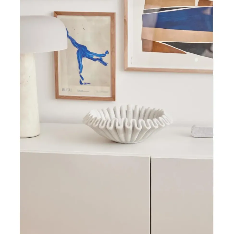 Bol Decorativo De Marmol Santorini