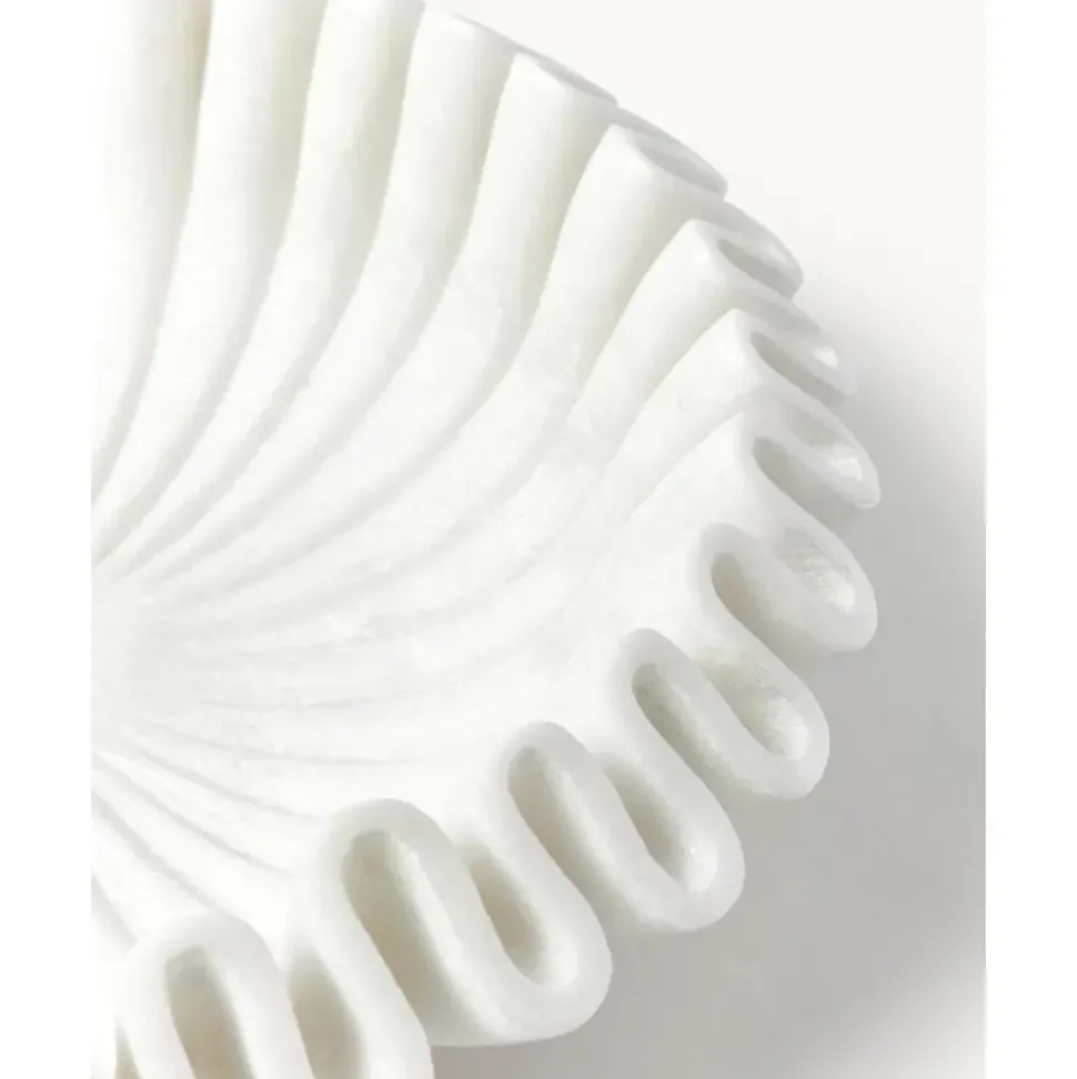 Bol Decorativo De Marmol Santorini