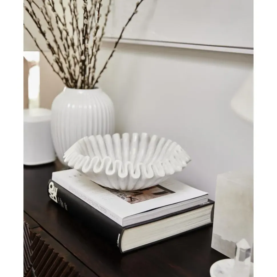 Bol Decorativo De Marmol Santorini