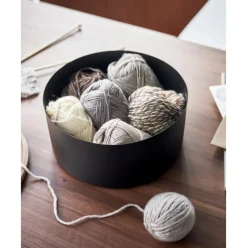 Bote Con Tapadera De Madera Rin