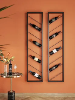 Botellero Colgante Bistro, Para 8 Botellas