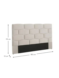 Cabecero Tapizado En Terciopelo Teggan