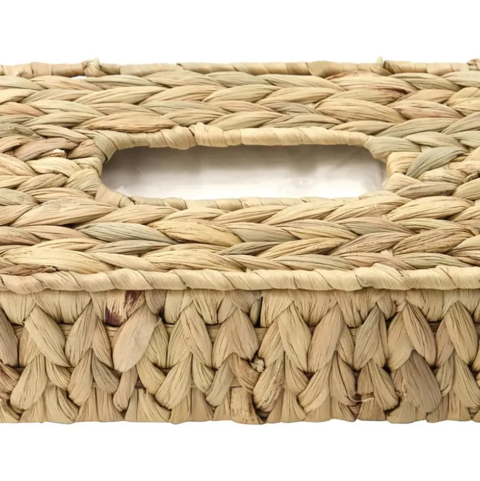 Caja De Panuelos De Fibras Naturales Cleana