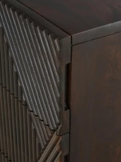 Cajonera De Madera De Mango Maciza Louis