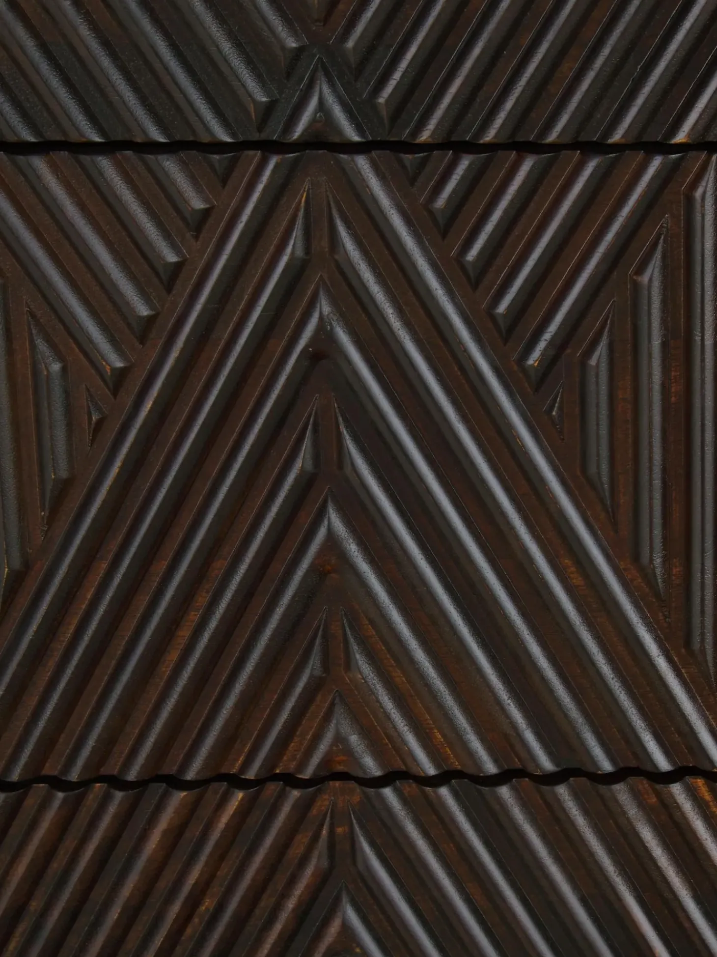 Cajonera De Madera De Mango Maciza Louis