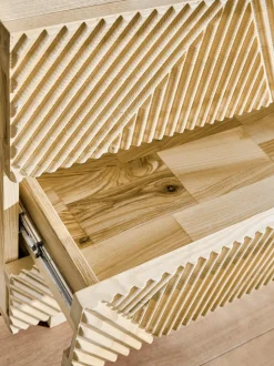 Cajonera De Madera Maciza Louis