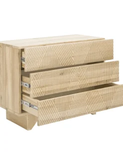 Cajonera De Madera Maciza Louis