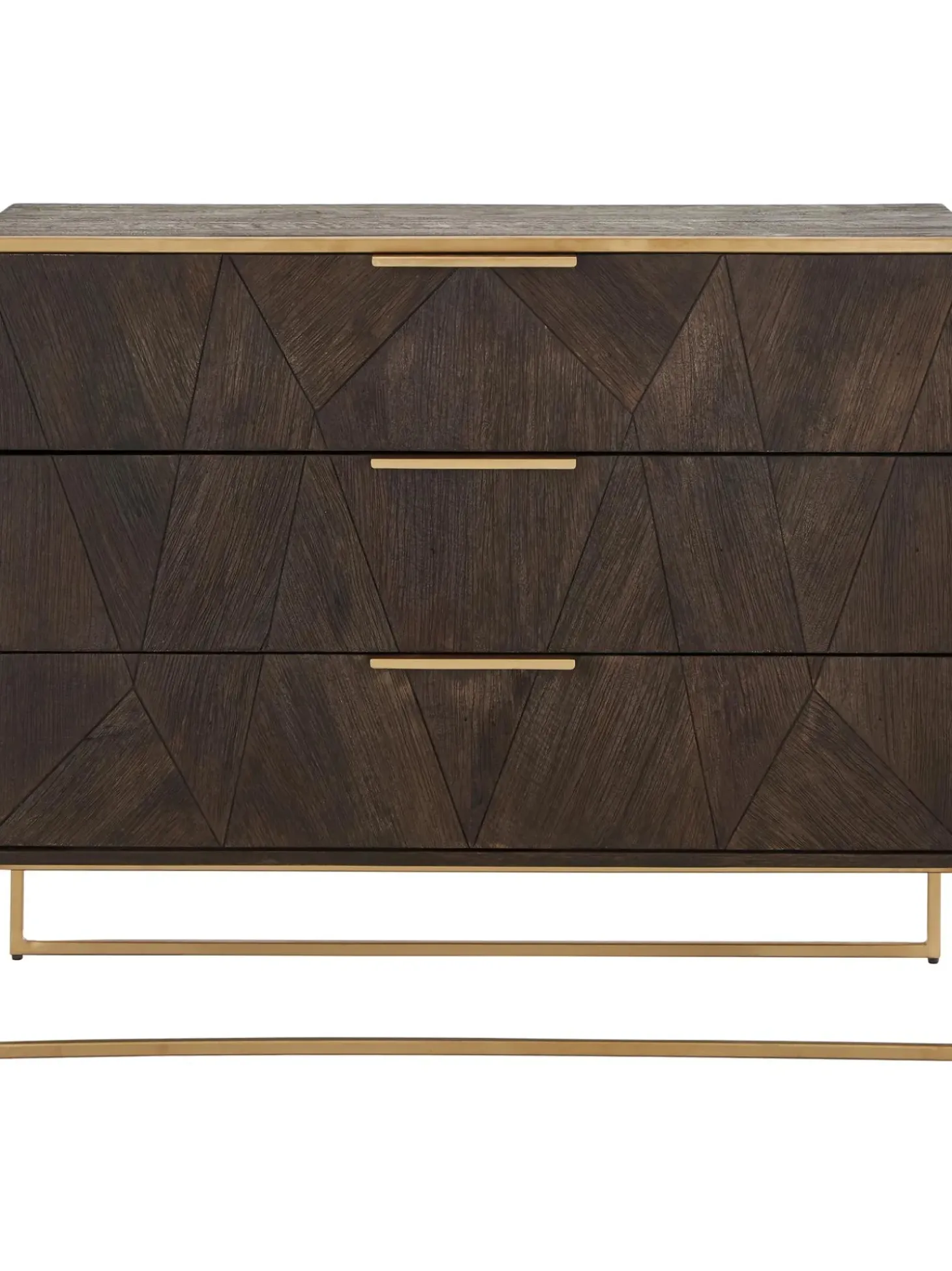 Cajonera De Madera Maciza De Mango Harry