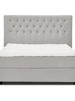 Cama Continental De Terciopelo Premium Pheobe