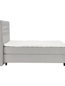 Cama Continental De Terciopelo Premium Pheobe