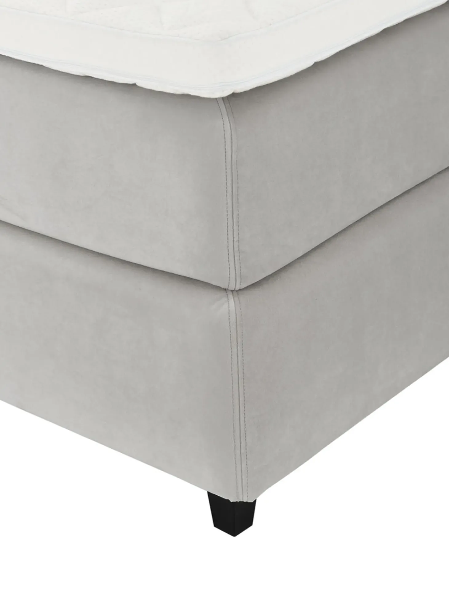 Cama Continental De Terciopelo Premium Pheobe