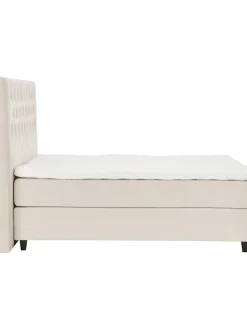 Cama Continental De Terciopelo Premium Pheobe