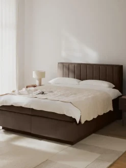 Cama Continental Livia, Con Espacio De Almacenamiento