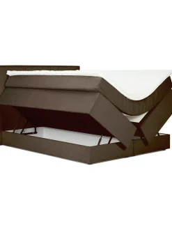 Cama Continental Livia, Con Espacio De Almacenamiento