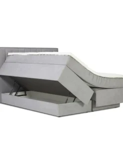 Cama Continental Livia, Con Espacio De Almacenamiento